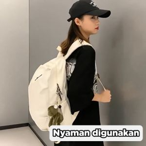 Techdoo Tas Ransel Laptop Pria Backpack Tas Punggung Sekolah Kuliah Pria Wanita Backpack Daily Waterproof Tas Terbaru 2024 TR434