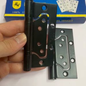 1 cặp bản lề âm dương inox 304 ĐEN sử dụng cho mọi loại cửa nhôm gỗ sắt (có kèm Ốc vít)
