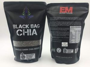 500g Hạt Chia Đen Úc Hàng Chuẩn