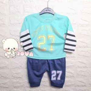 JOVA BAJU BAYI LAKI-LAKI SETELAN ANAK COWO LUCU STELAN COWOK 6 12 BULAN KEREN TRENDY KEKINIAN LN 27 TANGAN PANJANG