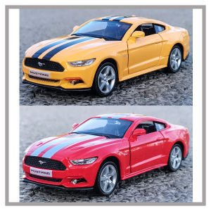 LEO 1:36 Ford Mustang Alloy Model Car for Kids - Boys Toys with Authentic Details and Smooth Wheels