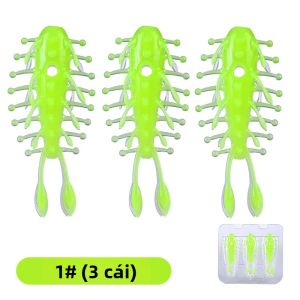 Weihe FISHING | Bộ Mồi Câu Mềm Nổi WEIHE 3PC Kích Thước 8.2cm X 3 Mỗi Mồi 6.3g Dùng Cho Câu Cá Ở Biển Sông Suối Hồ Chứa Ao Hồ.