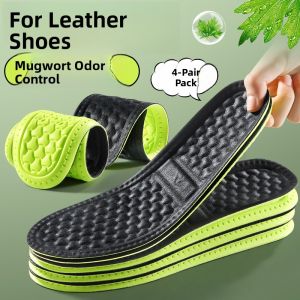 XIANZHAO | Agrim Mens Special Thinsoles Deodorizing Sweat Absorbent Breathable Antibacterial Fragrant Leather Shoes For Summer Sweaty Feet