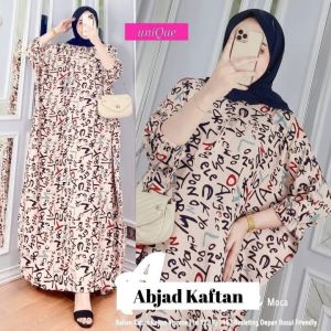 kaftan Abjad Kaftan Motif Terbaru Kaftan JumboKaftan Busui