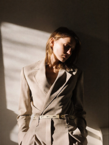 ICICLE | Spring Ready Woven Fine Spun Wool Womens Suit Jacket
