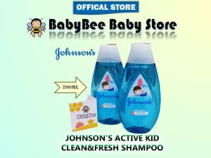 Johnsons® Active Kids™ Clean & Fresh Shampoo 200ML 强生Active Kids清洁清新洗发水