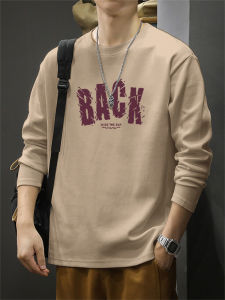 Áo Thun Nam Tay Dài Dáng Rộng Cotton Phong Cách Đường Phố Thường Ngày Mùa Xuân Thu Thời Trang Mỹ Chold Kouis