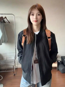 High Quality Heavyweight Canvas Jacket Mens Autumn Wear Washed out Vintage Style 100% Cotton Long Sleeve Zipper Closure