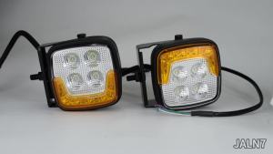 LED Combination Lamp Turn Signal Forklift Front/Rear headlights 12V 24V arvester tractor trailer headlights excavator tractor
