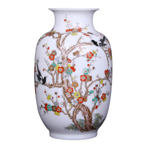 New Chinese Style Hand-painted Floral Vase Decorations