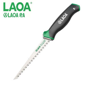 LAOA | LAOA LA142328 Handheld Wall Panel Saw Compact Manual Wood Saw Durable for Home Garden Gypsum Board Craft Cutting