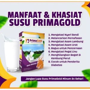 Prima Gold Susu Kambing Etawa | Susu Herbal Prima Gold Menyembuhkan Sesak Nafas Paru Paru Asam urat