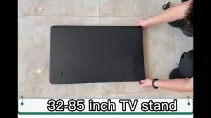 Mobile TV Stand 32-85 Inch Universal TV Bracket Heavy Duty Floor Base with Wheel TV Monitor Stand Universal Adjustable TV Rack Floor Base