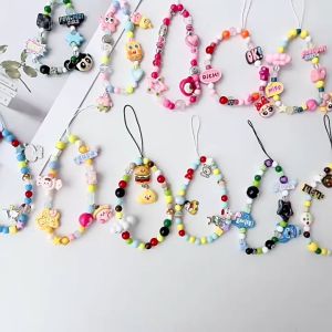 SIGVARD - Gantungan Handphone Strap Lanyard Manik Manik Kartun Tali Hp Gelang Tangan Aesthetic KEY24