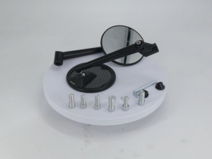 Side Mirror Round Lens & Wide Lens No Grade Made in Thailand Original Reflector Motorcycle Universal
