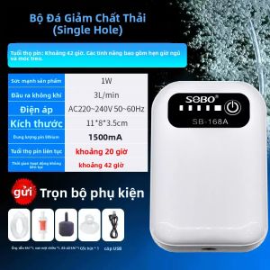 SOBO | Bơm Oxy Di Động Cho Cá Cảnh Và Nuôi Cá