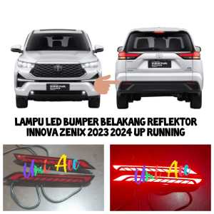 Lampu Led Bumper Belakang Innova Zenix 2023 Up Reflektor Running