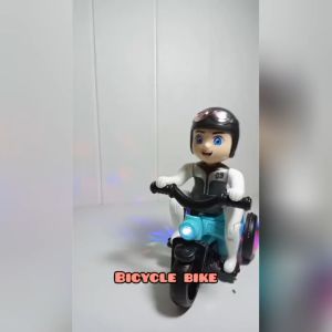 [KST] Mainan Sepeda Goyang Menari Musik Lampu Berputar Berjalan Edukasi Anak Kado Ulang Tahun