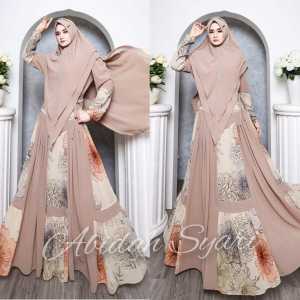 GAMIS SYARI CERUTY PREMIUM GAMIS SET HIJAB HARGA PROMO