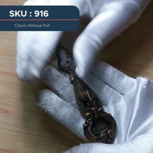 Classy 916 158mm Modern Cabinet Handle (Antique Brass)