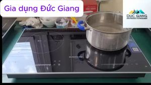 Bếp đôi điện từ Sunhouse SHB588DI công suất tổng 4000W