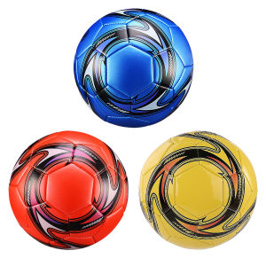 Professional Grade Size 5 Inflatable Football Made of PVC with Durable Stitching for Sports Use