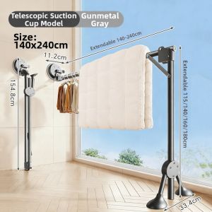 Zhifan | Collapsible Hidden Drying Rack for Indoor Use