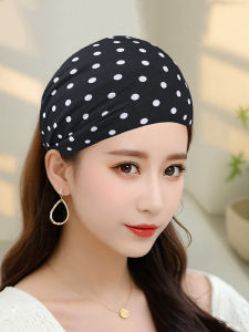 Wide Brim Hairband Womens Autumn Winter Forehead Protection Windproof Gray Hair Cover Face Washing Sports Headscarf Hair Accessories