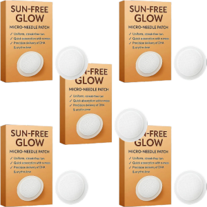 EELHOE | 10pcs/box Purevlab Sun Free Glow Patches New Advanced Sun Free Glow Microdarts Patch Natural Purevlab Tanning Patches for Women