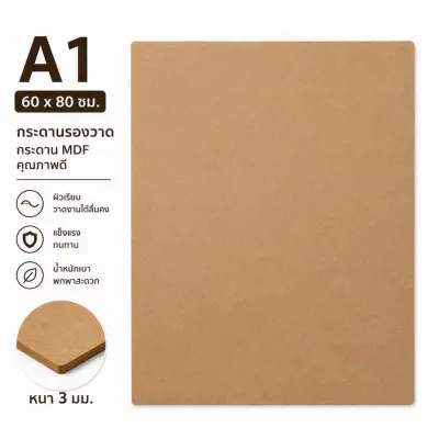 Project กระดานอัด กระดานรองวาด คลิปบอร์ด มี 4 ขนาด A1 A2 A3 และ A4 ใช้สำหรับงานศิลปะ งานประดิษฐ์ งาน DIY