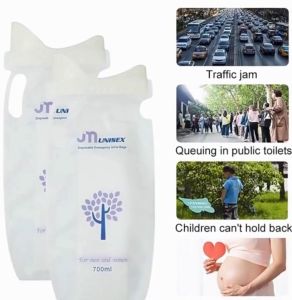 Portable Childrens Urinal Bucket  | Emergency Urine Bag for Boys and Girls