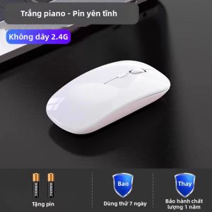 Chuột Không Dây Sạc Eurobird 2024 Cho Máy Tính Xách Tay Asus Lenovo Xiaomi Huawei USB Máy Tính 2025 Thiết Bị Ngoại Vi