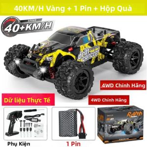 Xe Điều Khiển Từ Xa 4WD RTR Không Chổi Than Tốc Độ Cao Dòng Monster 4X4 Địa Hình 40KM/H 70KM/H Drift Điều Khiển Từ Xa 40M Xe Đua Địa Hình Xe Nhanh