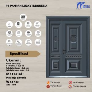 ONE SET PINTU UTAMA DOUBLE / PINTU MOM SON / PINTU BAJA /  PINTU UTAMA / PINTU BAJA BERKUALITAS TINGGI KUALITAS INTERNATIONAL