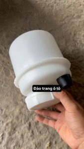 Bình dầu trợ lực lái nhựa 151 bình dầu liền lõi lọc cho xe ô tô