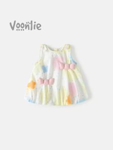 VOONLIE | Đầm Công Chúa Elegante Cho Bé Gái Không Tay