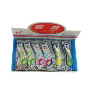 กิ๊บตัดเล็บโลหะผสมไร้ตะเข็บ รูปหัวเข่า ด้ามจับลายการ์ตูน ด้ามจับแบบยึดมือได้ดี อุปกรณ์ทำความสะอาดส่วนบุคคล