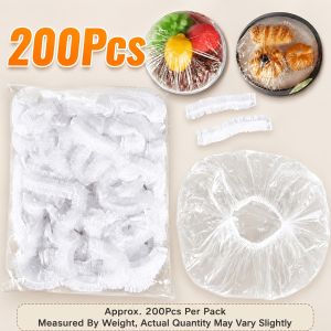 Nắp Đậy Thực Phẩm Đàn Hồi Tái Sử Dụng 200A Chất Liệu Nhựa Cấp Thực Phẩm Bền Co Giãn Chống Rách Giữ Tươi Thực Phẩm