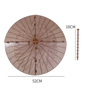 Vỏ Bảo Vệ Đất Trồng Cây Có Đinh Chống Chuột Chống Mèo Lưới Bảo Vệ Chậu Hoa Bảo Vệ Vườn Đồ Dùng Gia Đình