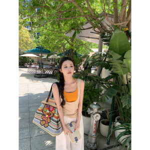 Fashionable Sleeveless Summer Tank Top Two-Piece
