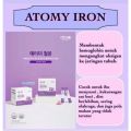 ATOMY Iron FE Untuk Kebutuhan Zat Besi isi 60 Sachet. 