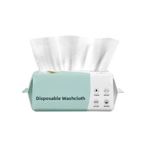 Disposable Thickened Pure Cotton Face Towels Pearl Pattern Beauty Makeup Remover Dry Wet Use Tissue Box Packaged Household Towels