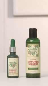 Dầu Gội Bưởi Hồng ABERA - Dưỡng Tóc Chăm Sóc Tóc Giảm Rụng Tóc Không Sulfate 180ml