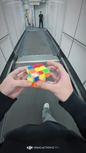 Carbon Fiber Speed Cube 3x3 Carbon Fiber Texture Super Smooth Fast Speed Puzzle Educational Toys for Kids and Adults
