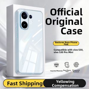 imobile | Ultra-thin Clear Silicone Full-coverage Shockproof Case for Vivo S30