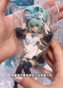 Bandai | Anime SEGA Hatsune Miku X Cinnamoroll Action Figures Desktop Decoration Collection PVC Model Toys Kids Gifts