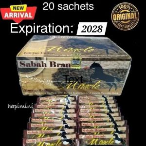 Miracle Coffee Sabah Brand (20 sachets Expire 2028