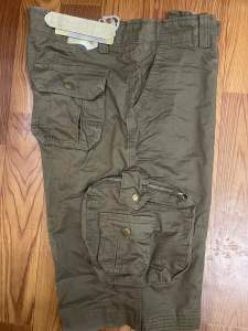 QUẦN SHORT KAKI TÚI HỘP NAM DÀY MỊN