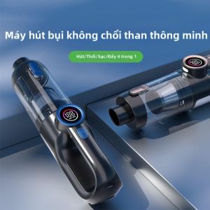 ROMADA | Máy Hút Bụi Ô Tô 2-trong-1 Cầm Tay Không Chổi Than Có Thể Sạc Động Lực Mạnh