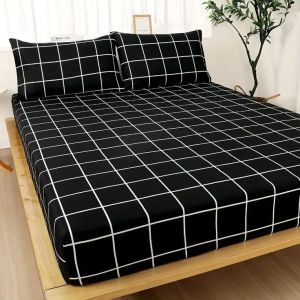 เซ็ตผ้าปูที่นอนและปลอกหมอน 3.5/5/6 ฟุต